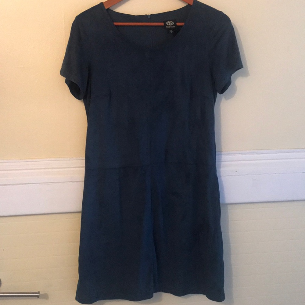 Velvet shift dress